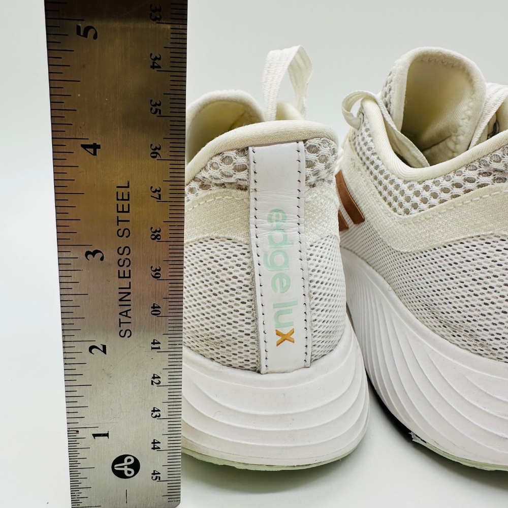 Adidas Women’s Edge Lux 3 White Mesh Lace Up Comfort Running Sneakers Size 8.5 - Picture 10 of 10
